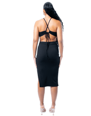 Penelope Cutout Midi Dress - GRLS CLUB