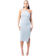 Penelope Cutout Midi Dress - GRLS CLUB